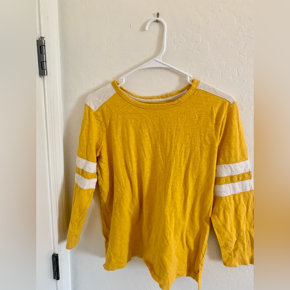 Yellow Long Sleeve Shirt